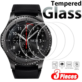 Закаленное Стекло 9H для Samsung Galaxy Watch Acitve 40 мм 44 мм Защитная Пленка Для Экрана Galaxy Watch Geat S2 S3 Frontier Classic Sport