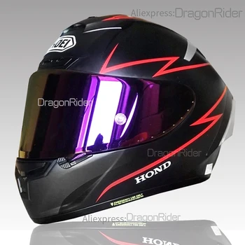Полнолицевой мотоциклетный шлем X14 93 marquez матово-черный шлем hond для верховой езды, мотокросса, мотобайк-шлема