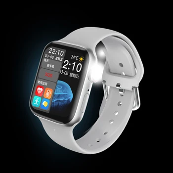 HW22 Смарт-часы Мужские 44 мм 1,75 дюйма Серии 6 SmartWatch Bluetooth Вызов Воспроизведение Музыки Смарт-браслет VS HW12 W27 Pro W37
