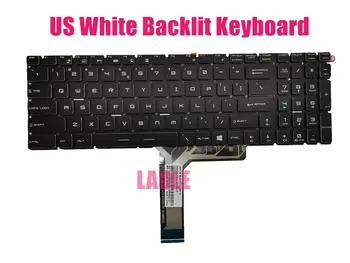 Американская клавиатура с белой подсветкой для MSI PX60 6QD/PX60 6QE (MS-16H8)/PX60 2QD (MS-16H6)
