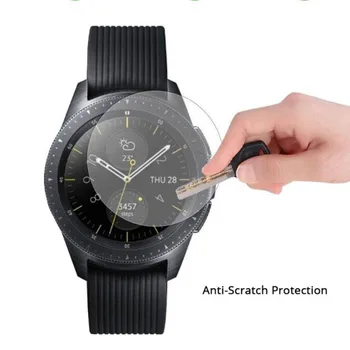 3шт Мягкая Прозрачная Защитная Пленка Guard (Не Стекло) Для Samsung Galaxy Watch 42 мм 46 мм Спортивные Смарт-Часы Полноэкранная Защитная Крышка