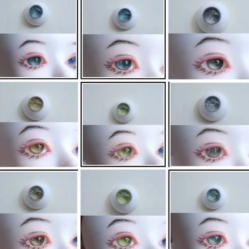 BJD Eyes кукольные глаза 8 мм-20 мм кукольные милые гипсовые Глаза для игрушек 1/8 1/6 1/4 1/3 SD DD аксессуары для кукол 8 мм-20 мм кукольные глаза