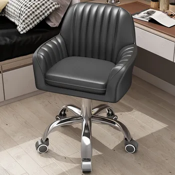 Офисные стулья Nordic, удобное кресло, Современный компьютерный стул с поворотным механизмом, стулья с мягкой спинкой, стул для домашней игры, Офисная мебель