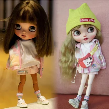 Индивидуальная кукла Blyth от handmade Jointed body продается кукла и одежда (не обувь) с похожими волосами