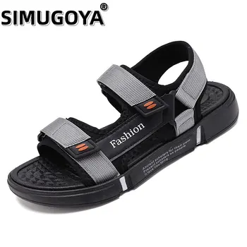 SIMUGOYA 2023 обувь для мужчин, Новые сандалии, мужская летняя повседневная пляжная обувь, уличные мужские кроссовки, походные сандалии унисекс