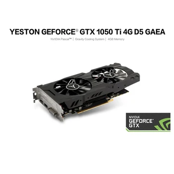 Видеокарта Yeston GeForce GTX 1050Ti 4G D5 GAEA с системой гравитационного охлаждения 1291-1392 МГц/7008 МГц 4 ГБ/128 Бит/GDDR5 памяти