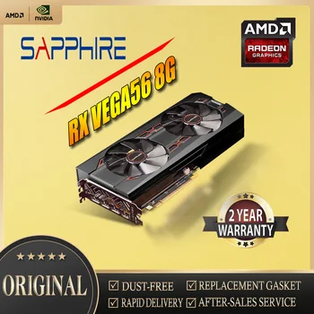 Используемые видеокарты Sapphire AMD READON RX VEGA56 8G 14nm 4096bit GPU Viedo Card Для настольных ПК Игровая карта